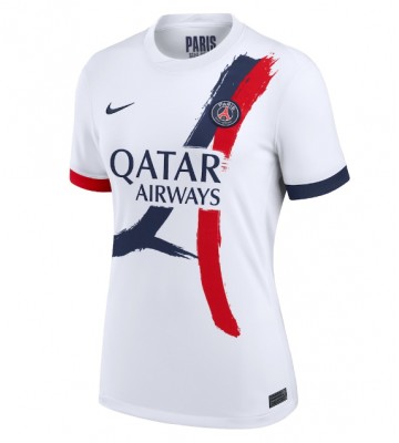 Paris Saint-Germain Joao Neves #87 Udebanetrøje Dame 2025-26 Kortærmet